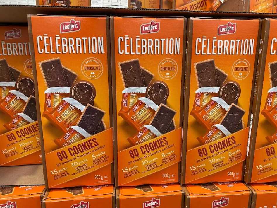 LECLERC CELEBRATION COOKIES 30 x 30 g ITM 1539458 at Costco