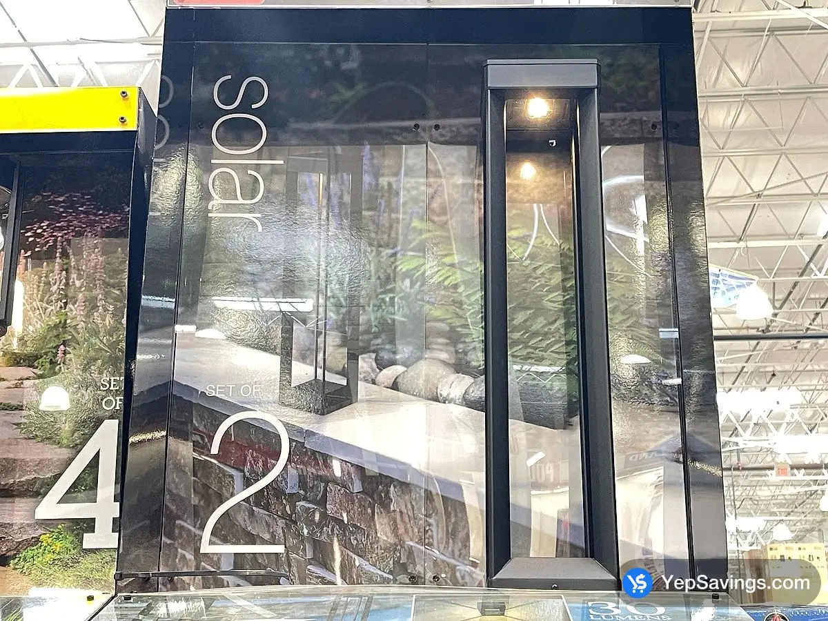 Costco SOLAR PATHWAY BOLLARD LIGHT PACK OF 2 - Canada (ITM 1806355)