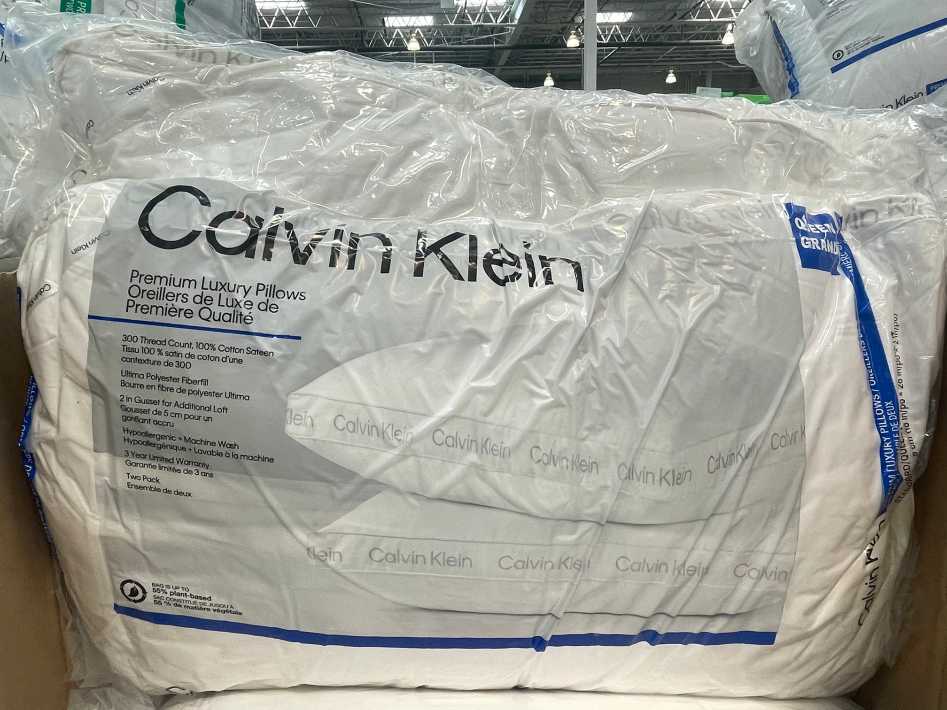 CALVIN KLEIN QUEEN FIBERFILL PILLOW 18 X 26 X 2 2 PACK at Costco Warden Ave Toronto