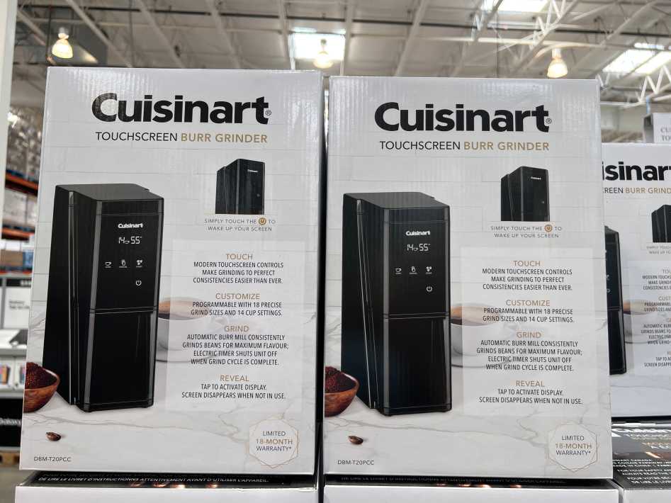 CUISINART TOUCHSCREEN BURR MILL GRINDER - Costco Canada (ITM 1106059) (image 2)