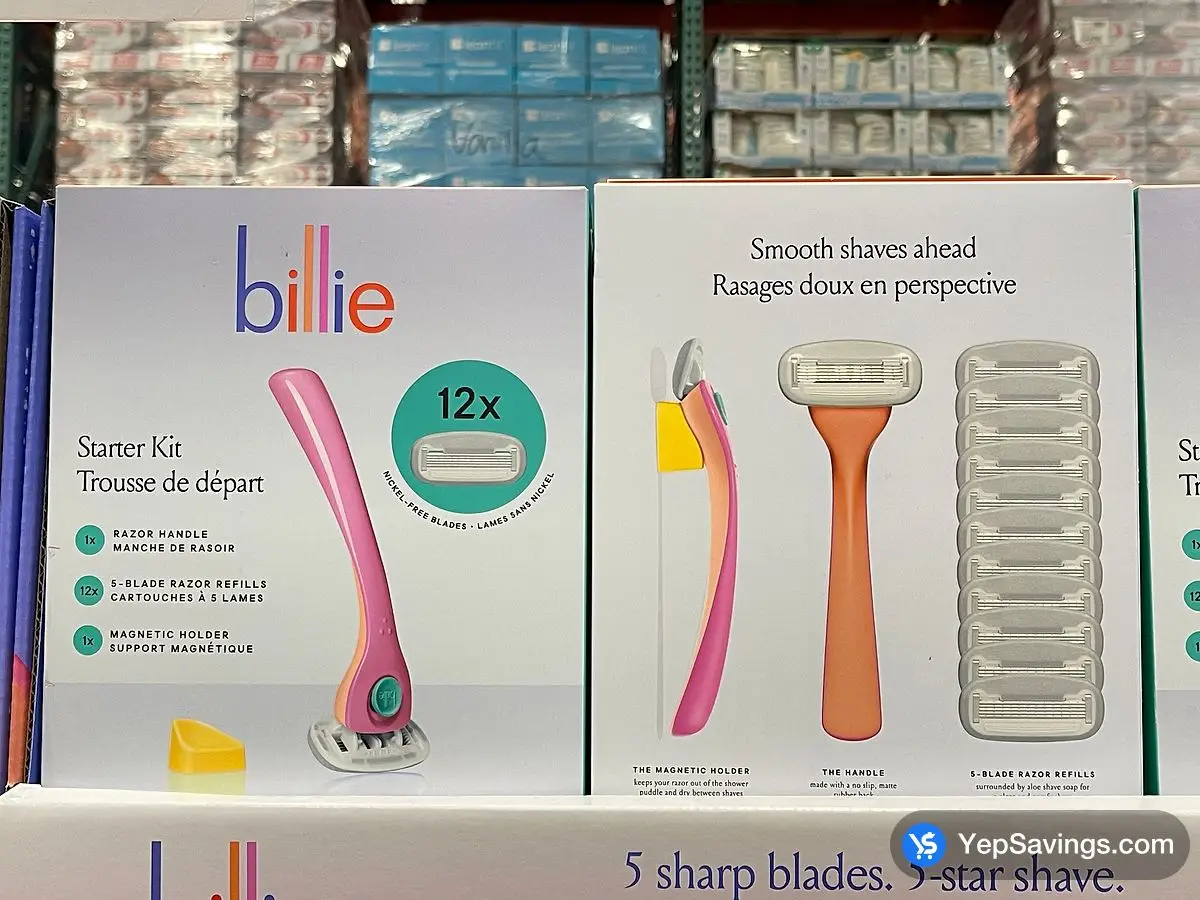 Costco BILLIE RAZOR RACK OF 12 - Canada (ITM 1773508)
