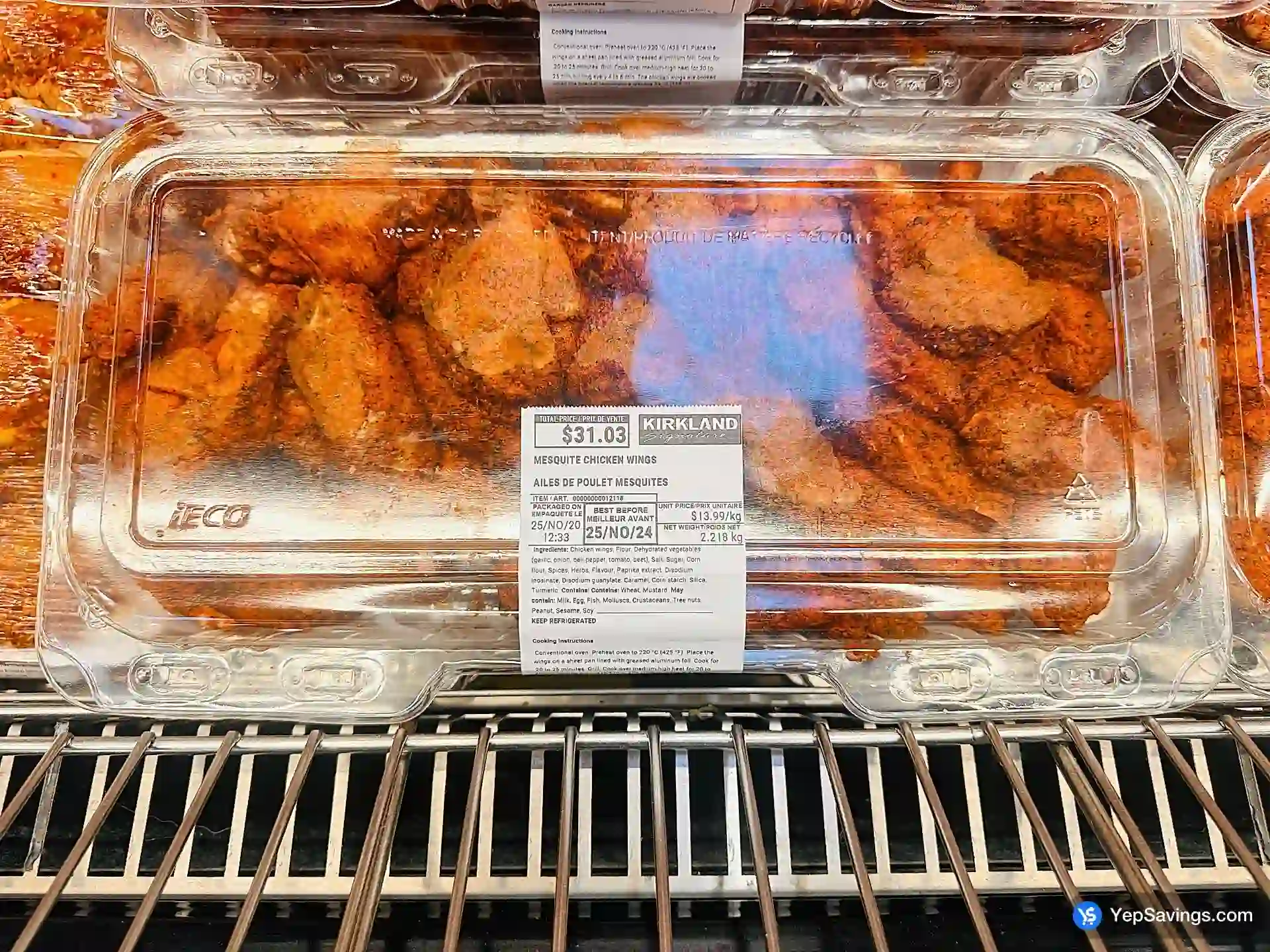 Costco MESQUITE CHICKEN WINGS - Canada (ITM 12118)