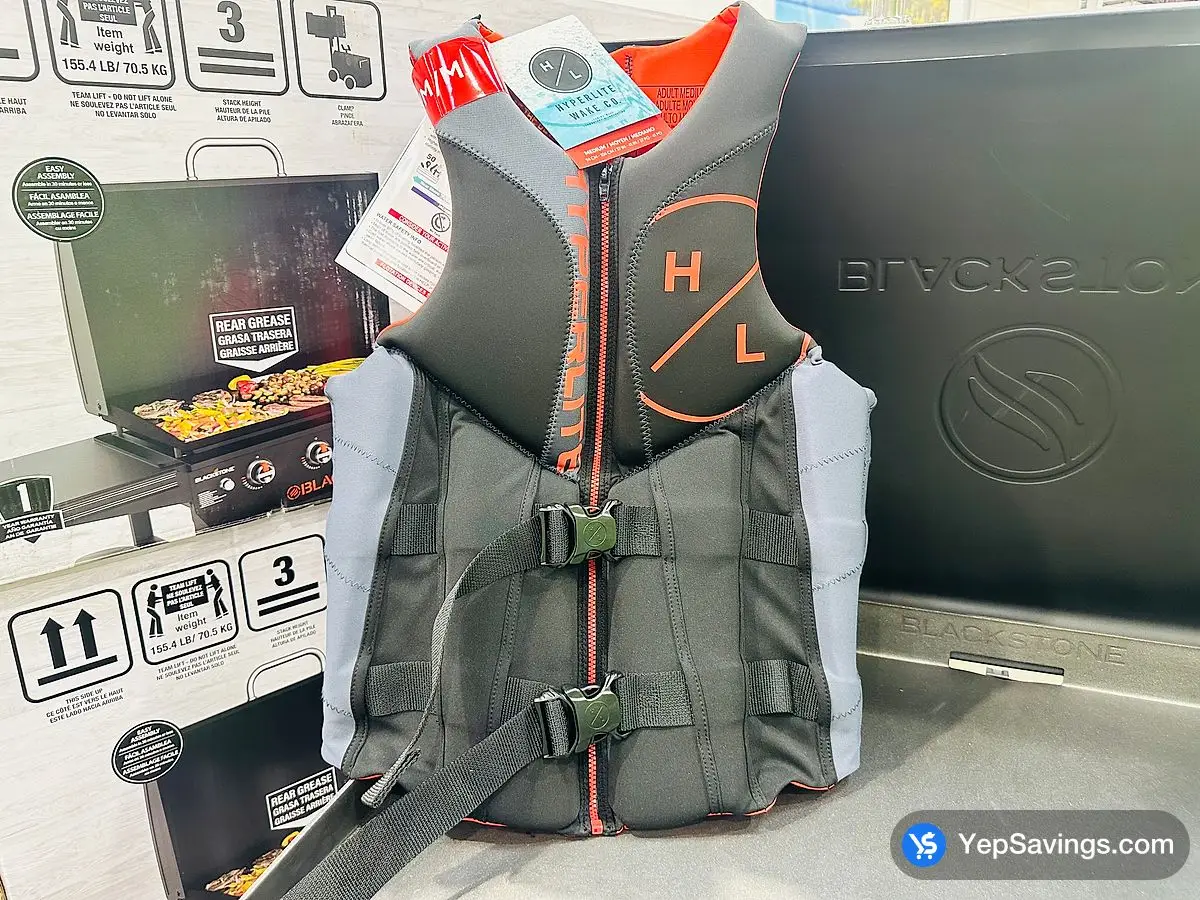 HYPERLITE MENS PFD SIZES M - XXL ITM 1767140 at Costco