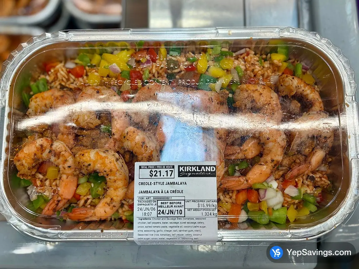 Costco CREOLE STYLE JAMBALAYA - Canada (ITM 33011)
