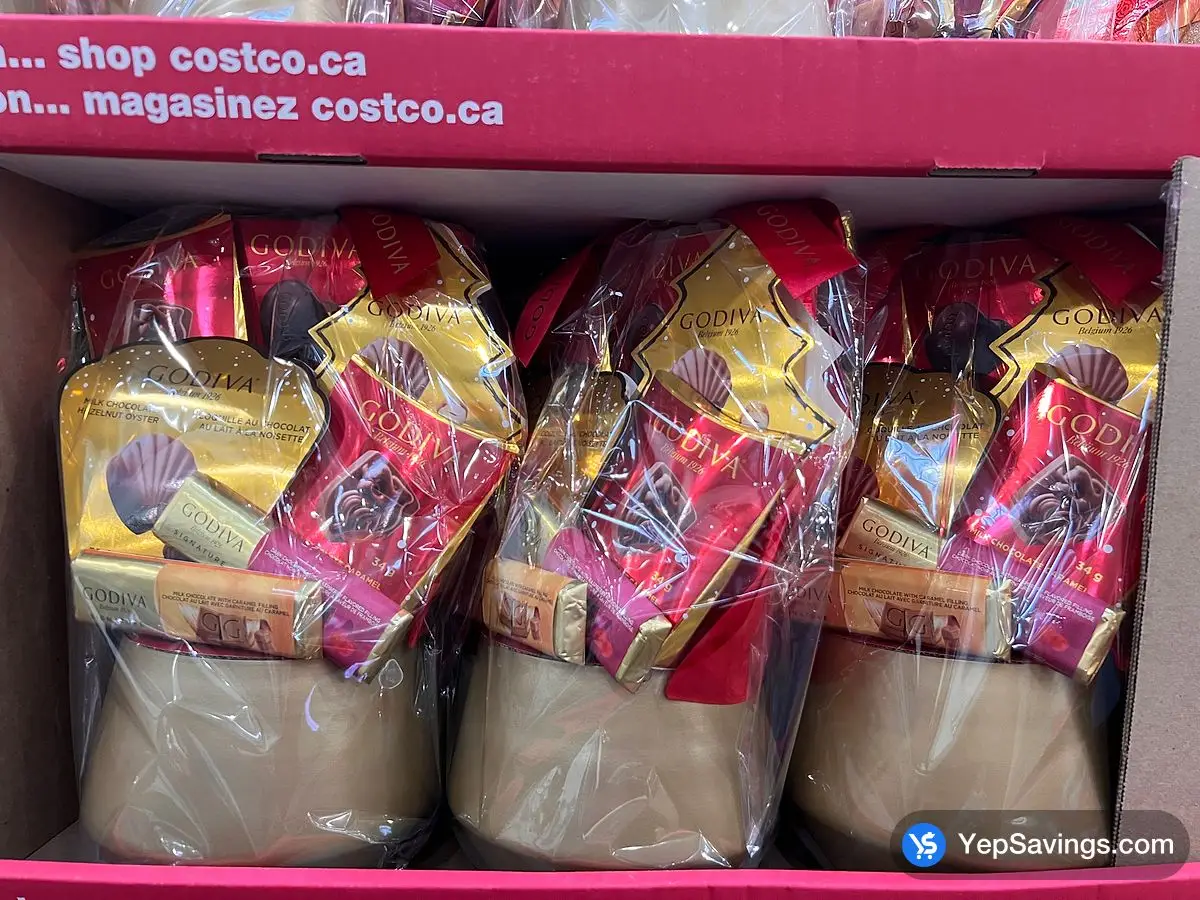 Costco GODIVA GOLD PLANTER - Canada (ITM 1192723)