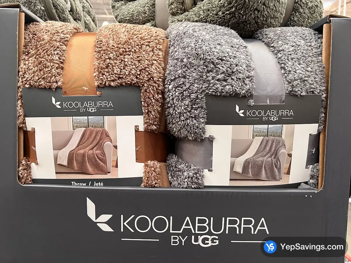 Costco KOOLABURRA BY UGG SHERPA THROW 50 " X 70 " - Canada (ITM 3620482)
