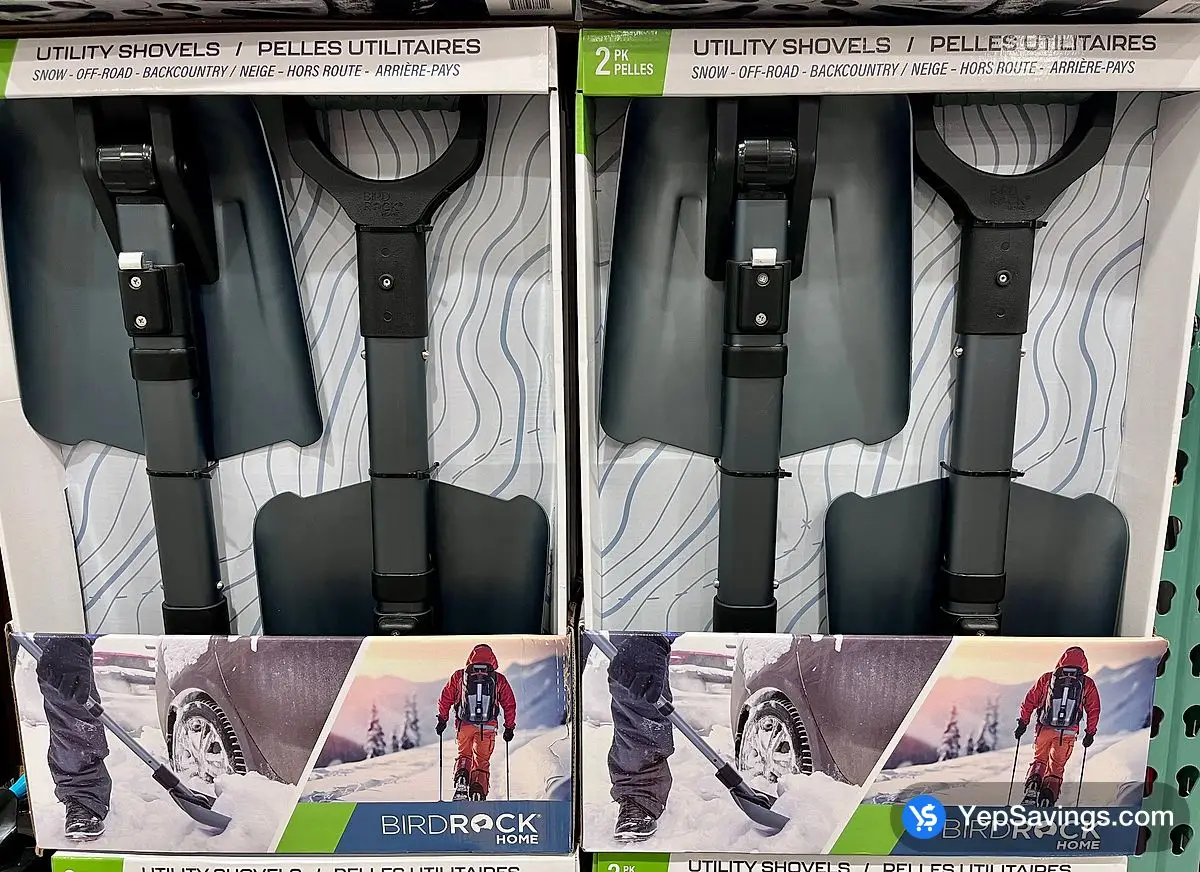 Costco BIRDROCK SNOW SHOVEL 2 PACK - Canada (ITM 1510097)