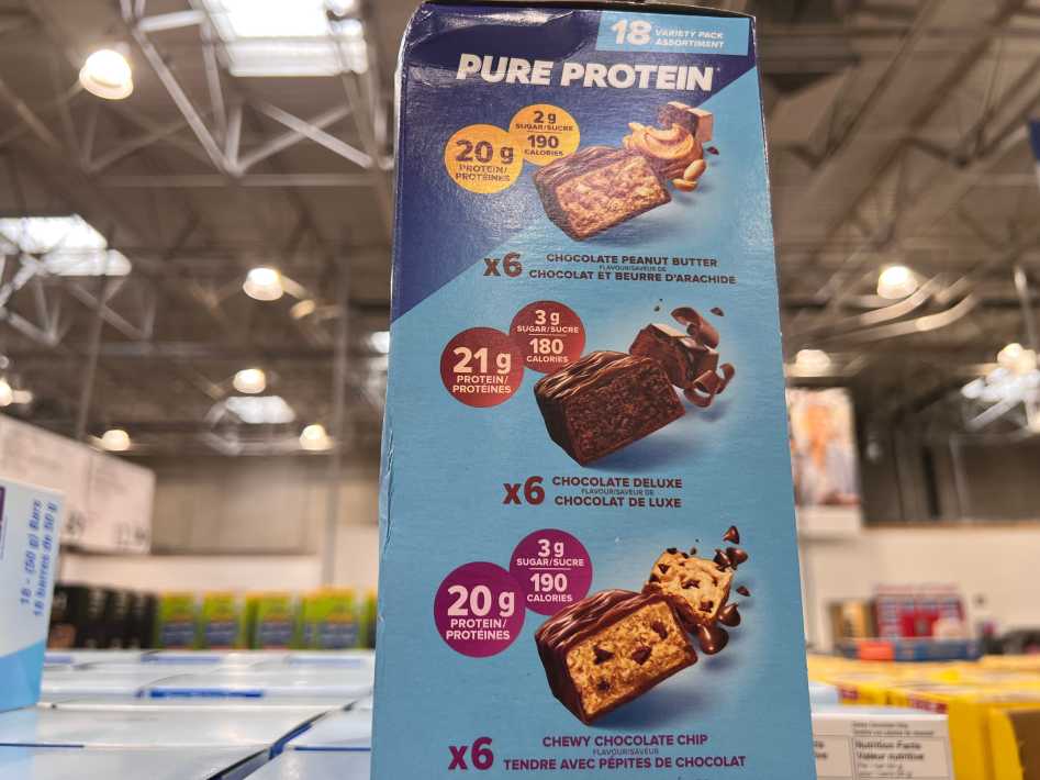 PURE PROTEIN VARIETY PACK 18 X 50g ITM 324143 at Costco