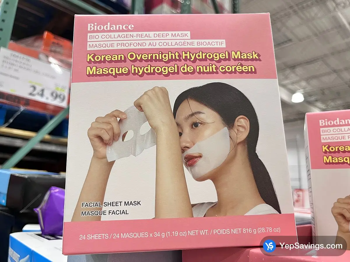 Costco BIODANCE BIO COLLAGEN MASK 24 masks - Canada (ITM 1859657)