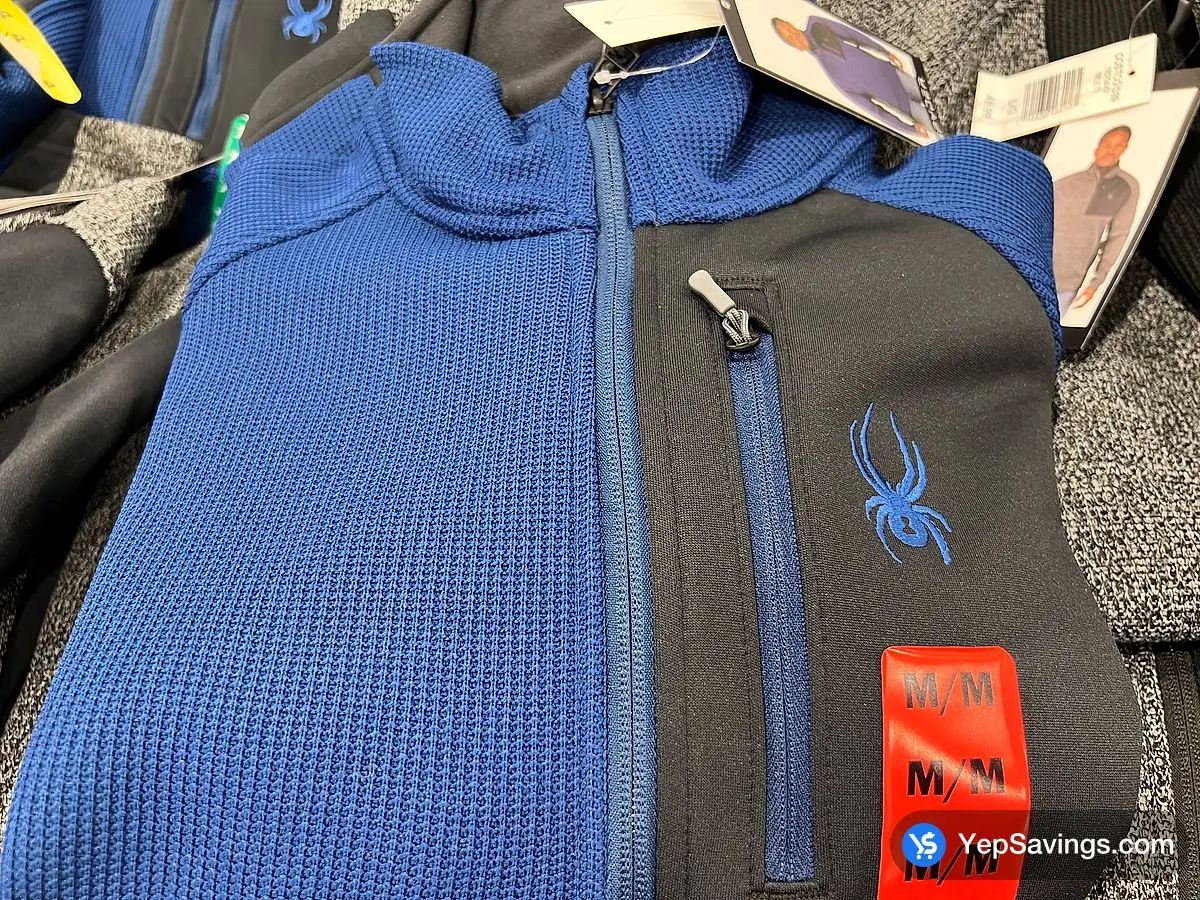 SPYDER HALF ZIP SWEATER +MENS SIZES S-XXL ITM 1629446 at Costco