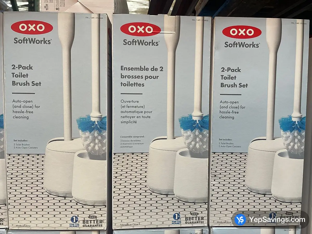 OXO TOILET BRUSH PACK OF 2 ITM 1704850 at Costco