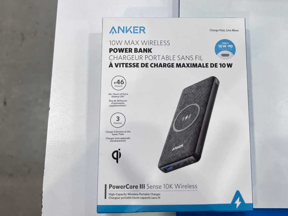 Costco ANKER POWERCORE III 10K POWER BANK A1617H12 - Canada (ITM 2421400)