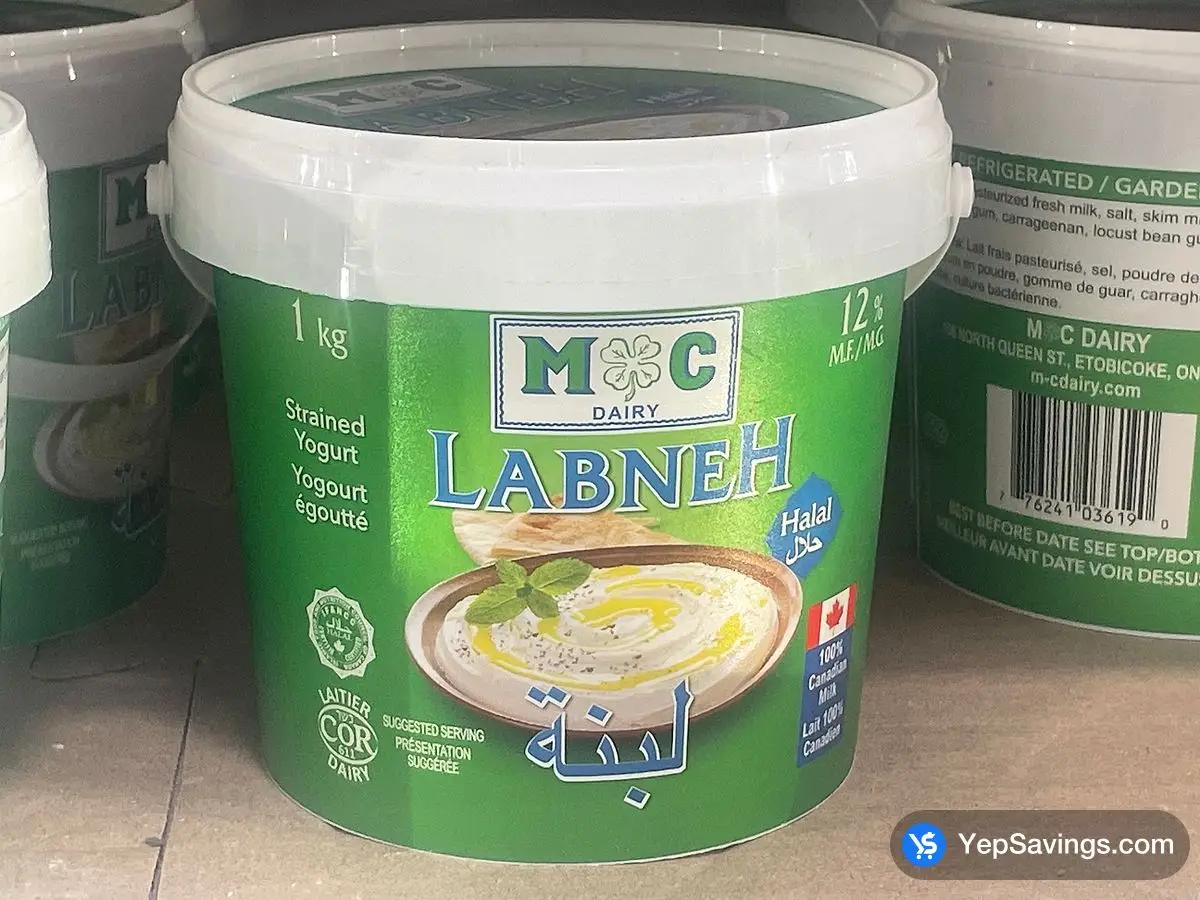 Costco M - C DAIRY LABNEH 1 kg - Canada (ITM 1723894)