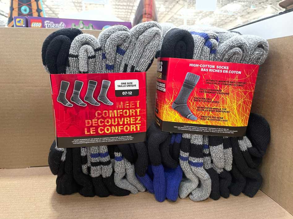 Costco MIKE HOLMES THERMAL SOCKS 4PK MENS SIZES 7-11 - Canada (ITM 4306666)