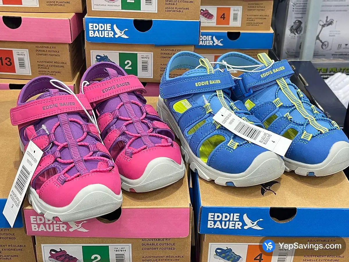 Costco EDDIE BAUER BUMP TOE SANDAL KIDS SIZES C10 - J4 - Canada (ITM 1857614)