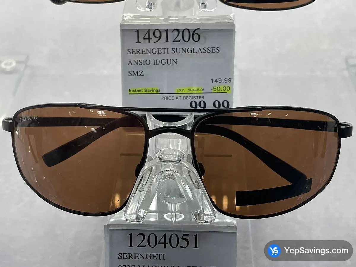 Costco SERENGETI 8737 MAZZO/MATT BLK SUZ - Canada (ITM 1204051)