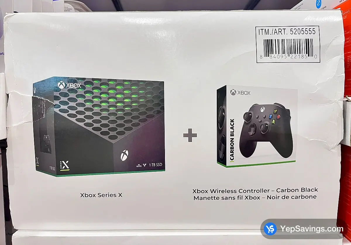 Costco XBOX SERIES X BUNDLE WITH EXTRA CONTROLLER - Canada (ITM 5205555)