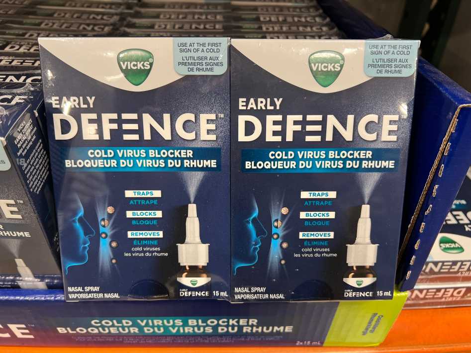 Costco VICKS EARLY DEFENCE 2 X 15 ml - Canada (ITM 1682892)
