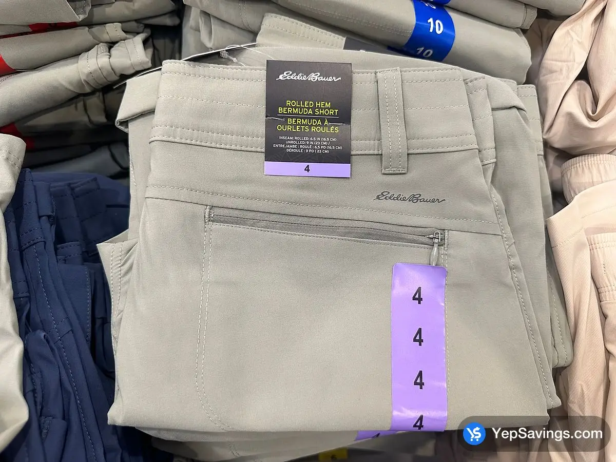 EDDIE BAUER BERMUDA SHORT + LADIES SIZES 4-18 ITM 7551000 at Costco