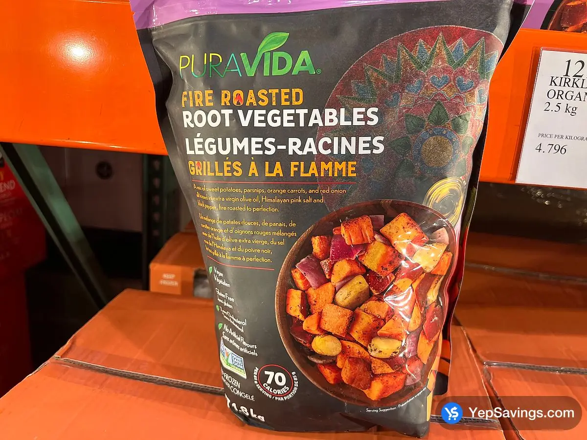 Costco PURAVIDA ROOT VEGETABLES 1.8 kg - Canada (ITM 1874356)