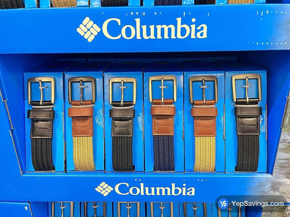 Costco COLUMBIA STRETCH BELT MENS SIZES M - XL - Canada (ITM 1891337)