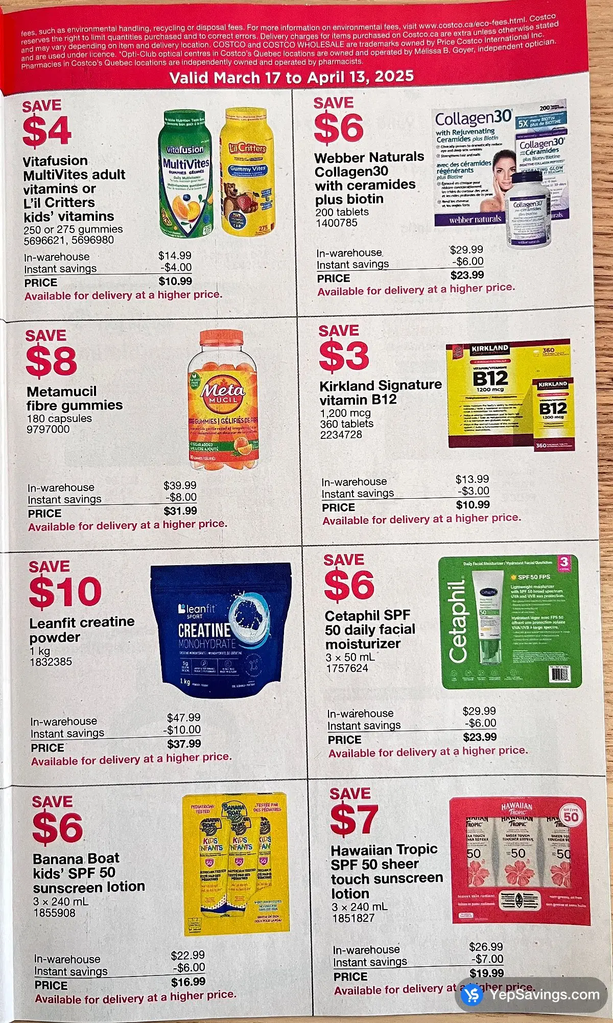 Costco Flyer Deal 11