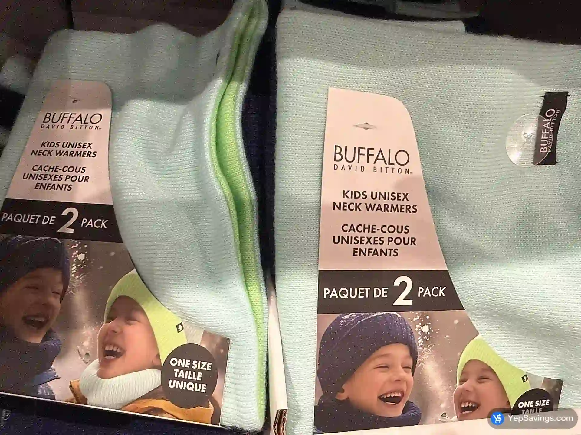 BUFFALO KIDS NECK WARMER 2PK ONE SIZE - Costco Canada