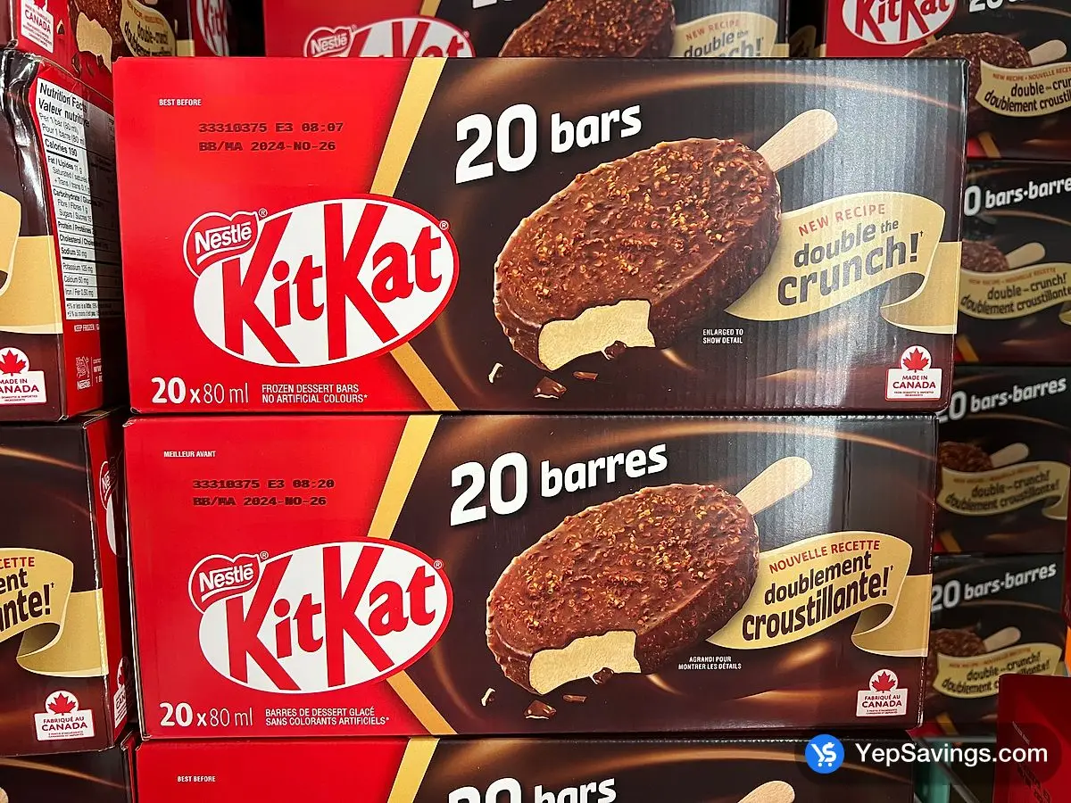 NESTLE KIT KAT BARS 20 x 80 ml ITM 2382611 at Costco