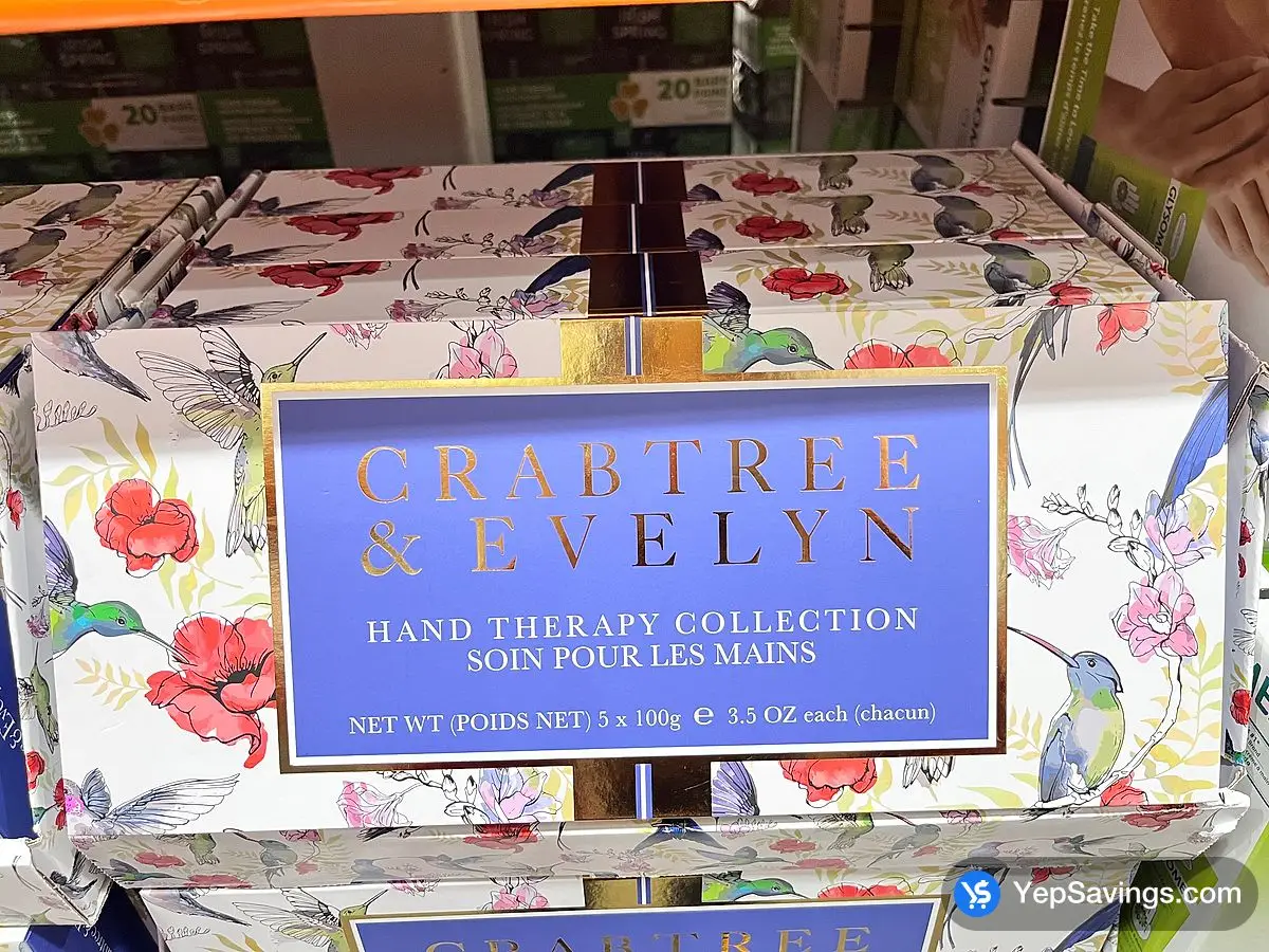 Costco CRABTREE & EVELYN HAND THERAPY 5 x 100 g - Canada (ITM 1897394)