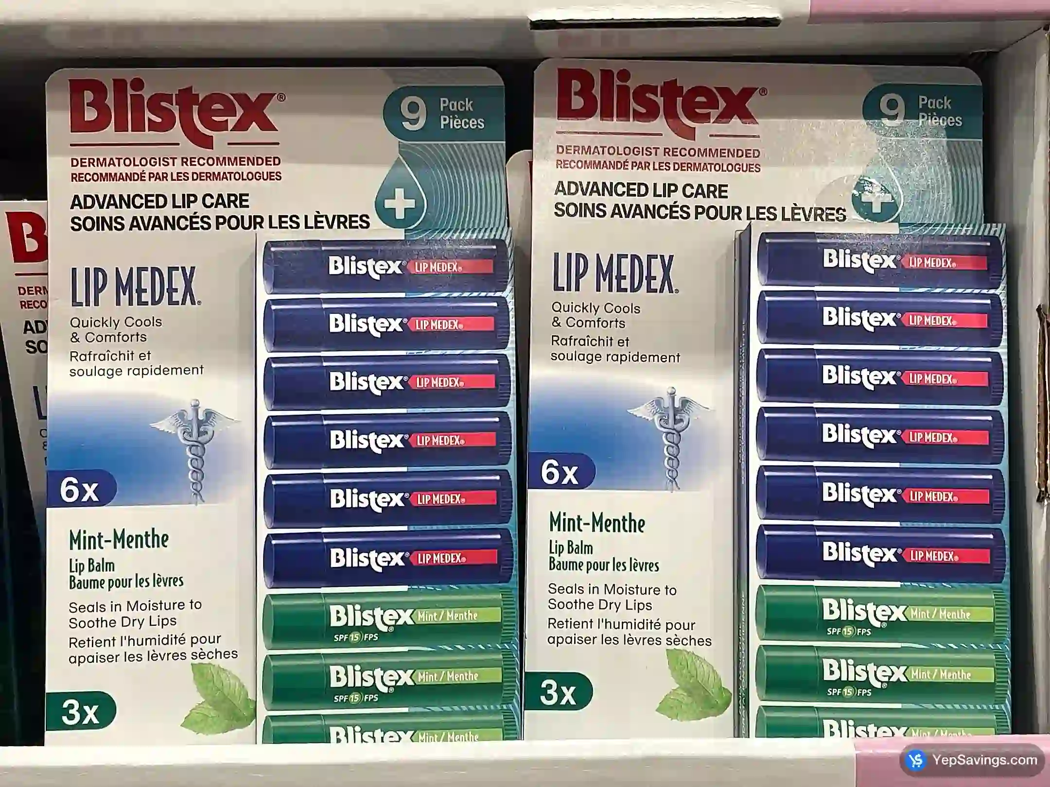 Costco BLISTEX LIP BALM Pack of 9 - Canada (ITM 5278175)