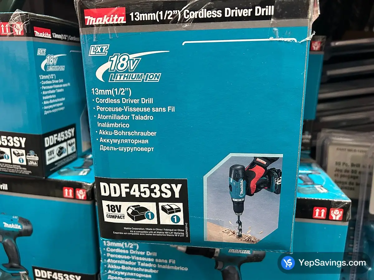 Costco MAKITA 18V CORDLESS DRILL 1/2 INCH - Canada (ITM 1909109)