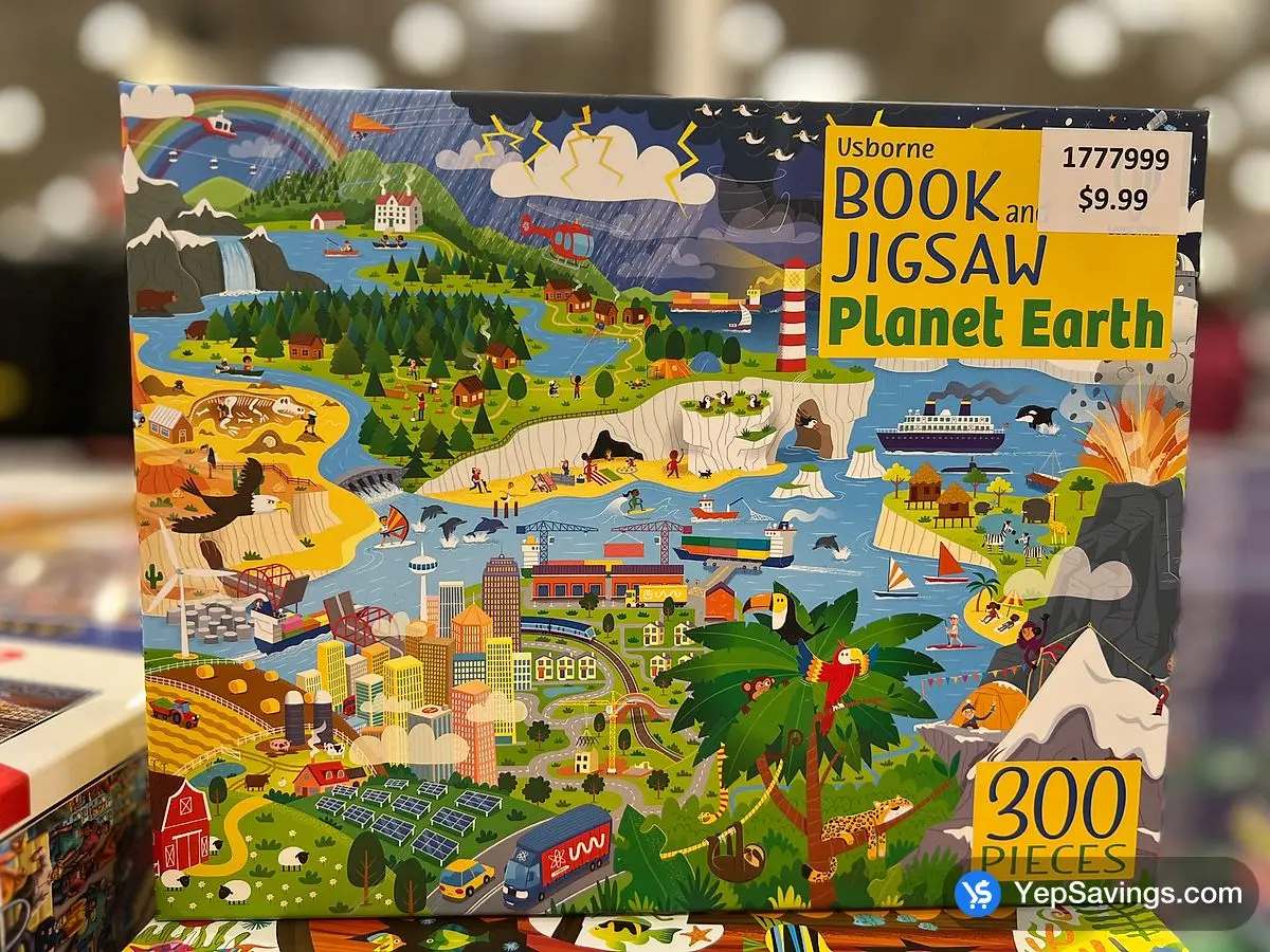 Costco USBORNE BOOK AND PUZZLE - Canada (ITM 1777999)