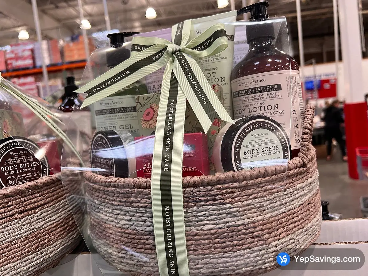 Costco WINTER IN VENICE HERBALIST GARDEN GIFT BASKET - Canada (ITM 1840952)