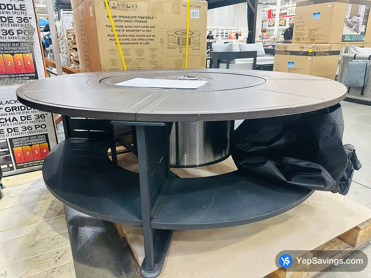 NW SOURCING ASIA SMOKELESS FIRE TABLE WOOD BURNING ITM 1713592 at Costco