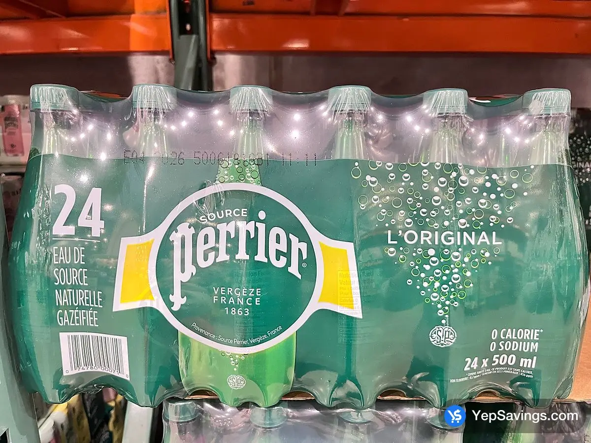 Costco PERRIER SPARKLING WATER 24 x 500 mL - Canada (ITM 24151)