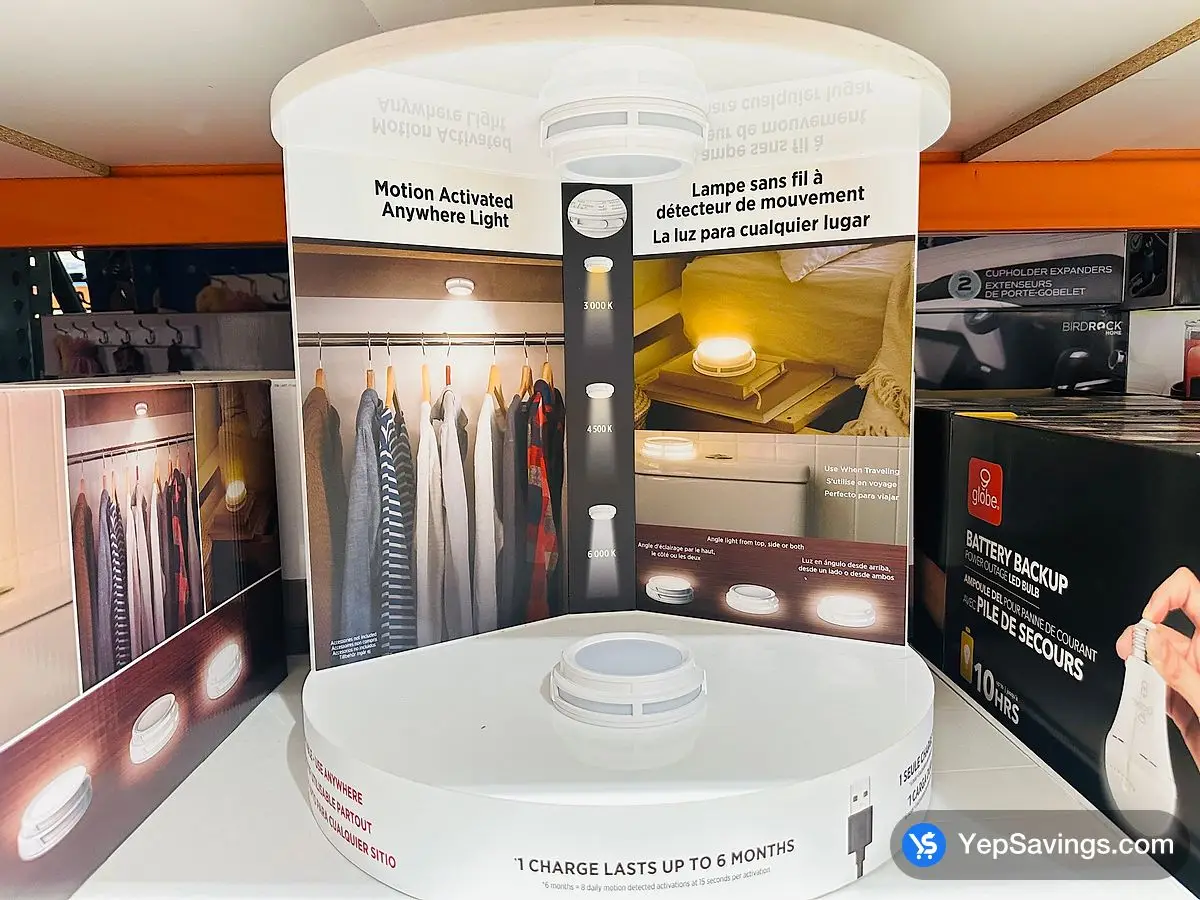 Costco INFINITY X1 RECHARGEABLE LIGHTS PACK OF 2 - Canada (ITM 1718605)