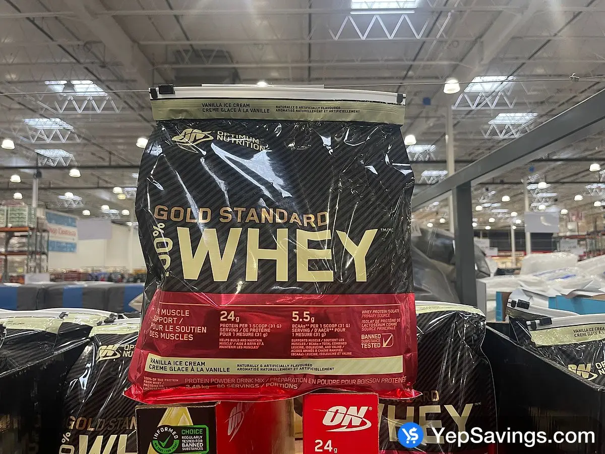 OPTIMUM NUTRITION GOLD STANDARD WHEY 2.48 kg ITM 1743473 at Costco