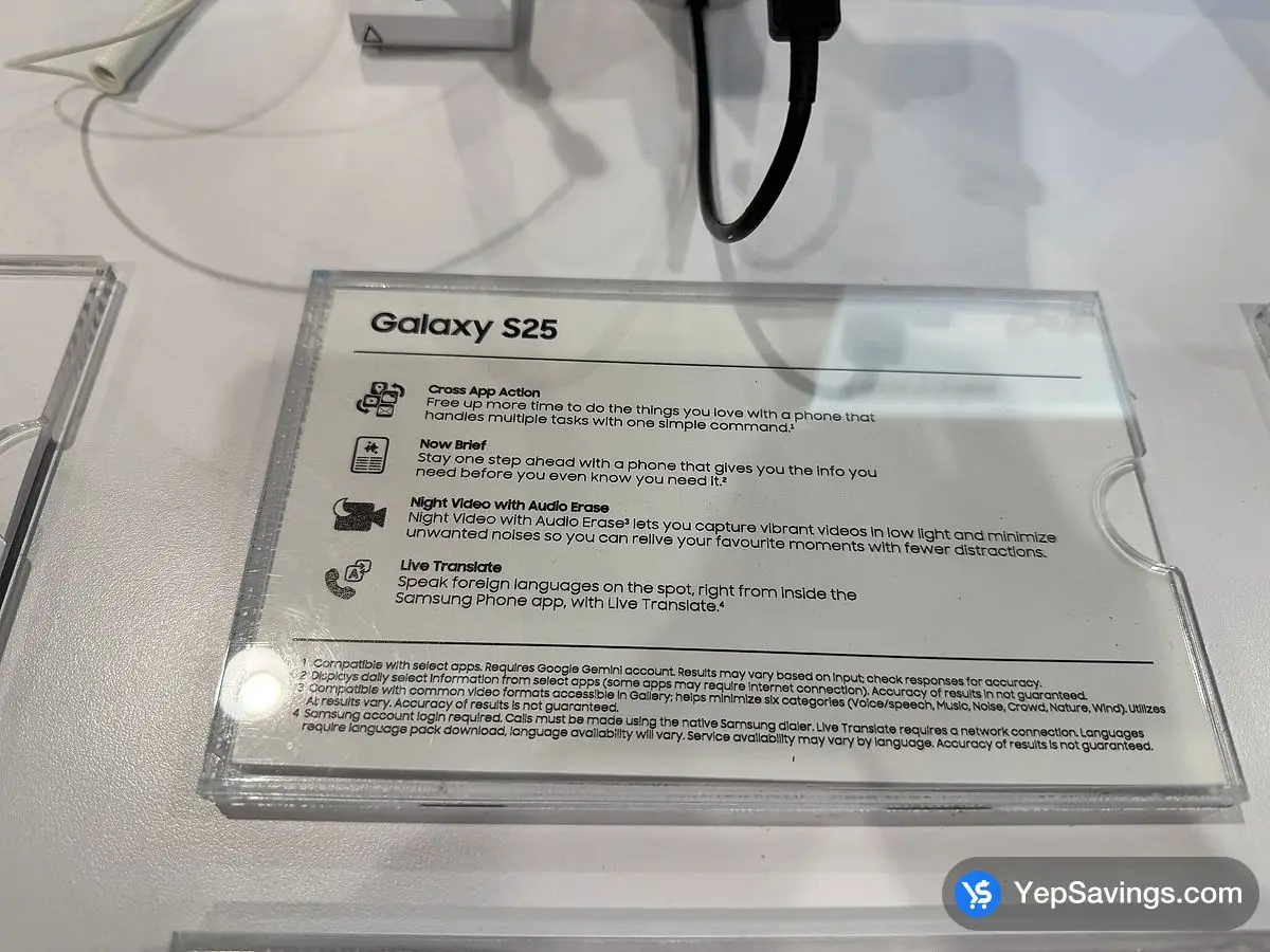Costco SAMSUNG GALAXY S25 128GB - Canada (ITM 8777950)