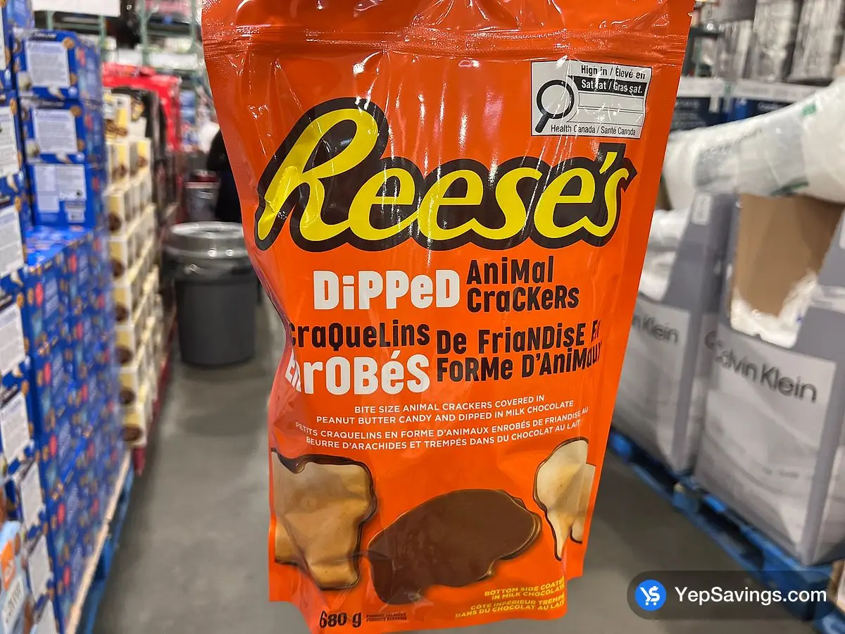 Costco REESE'S DIPPED ANIMAL CRACKERS 680 g - Canada (ITM 1681704)