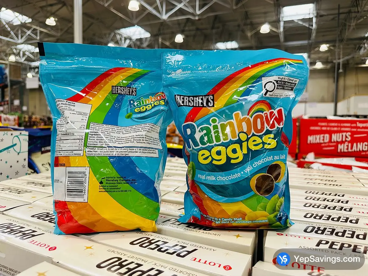 HERSHEYS RAINBOW EGGIES 1.1 kg ITM 1769438 at Costco