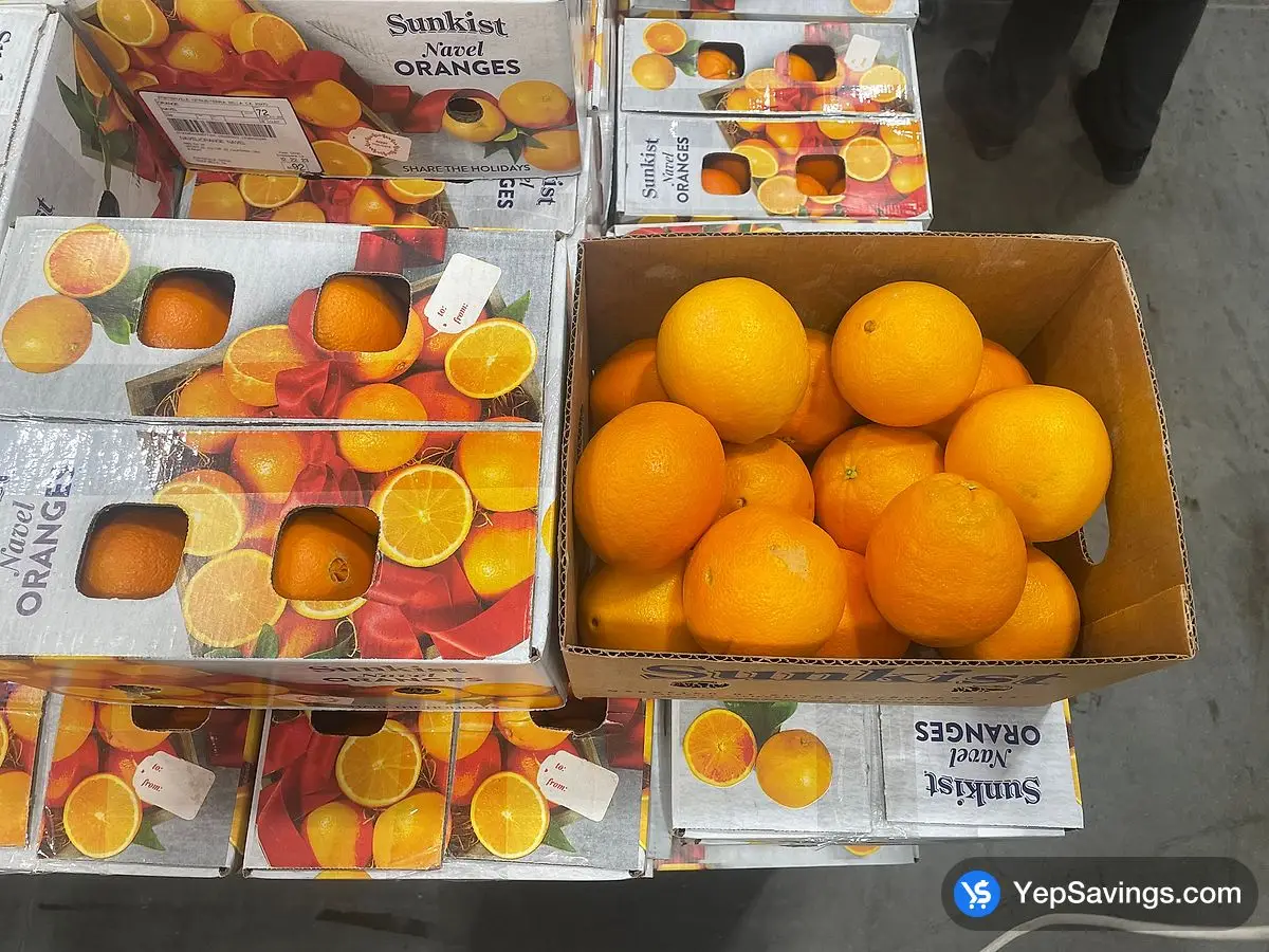 Costco NAVEL ORANGES PRODUCT OF USA - Canada (ITM 90589)