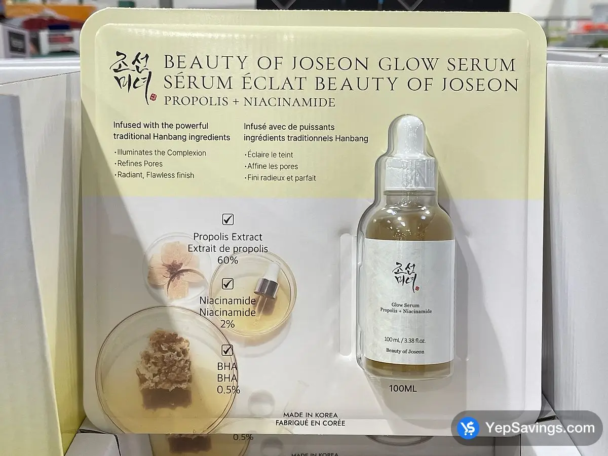 Costco BEAUTY OF JOSEON GLOW SERUM 100 mL - Canada (ITM 1863711)