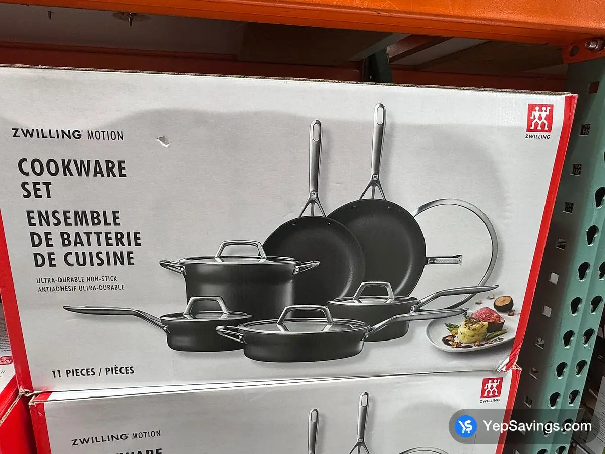 Costco ZWILLING MOTION COOKWARE SET 11 PIECES - Canada (ITM 1806700)