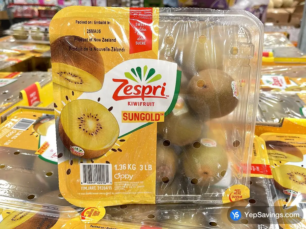 Costco GOLD KIWI FRUIT PRODUCT OF NEW ZEALAND - Canada (ITM 3139415)