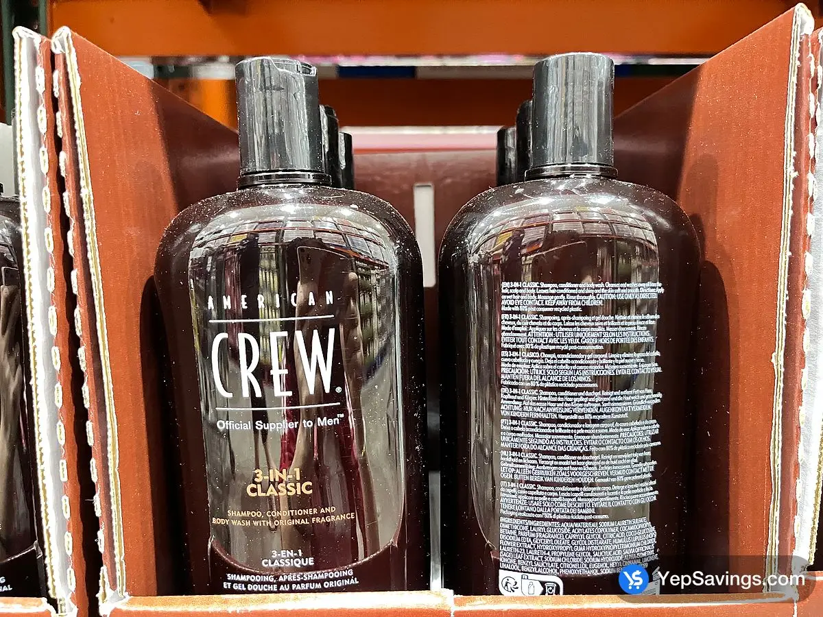 Costco AMERICAN CREW 3 - IN - 1 SHAMPOO 1 L - Canada (ITM 1915998)