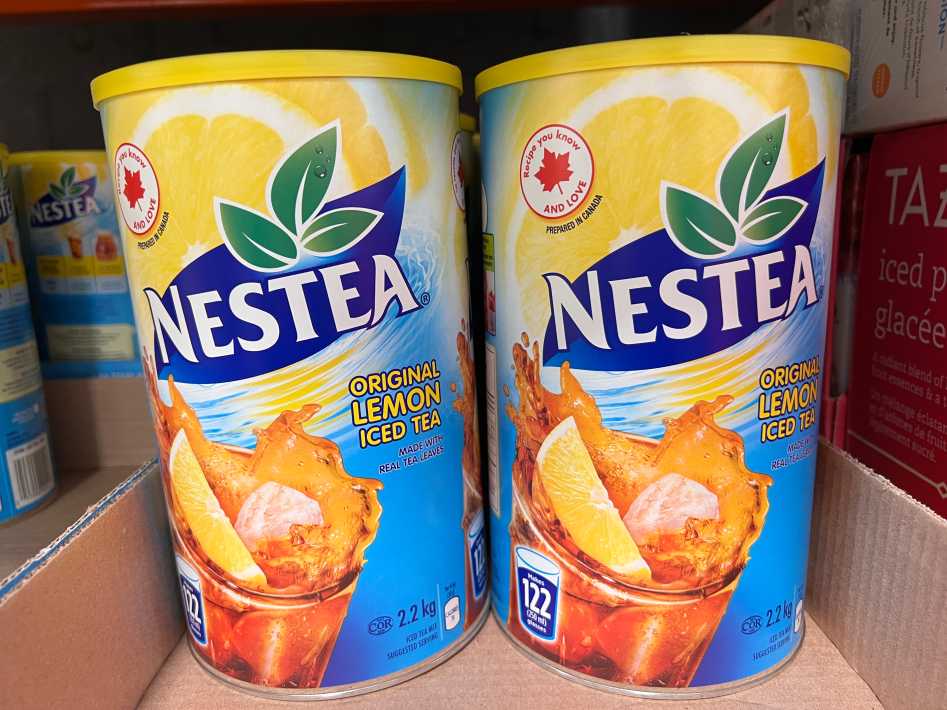 NESTEA LEMON ICED TEA 2.2 kg ITM 70608 at Costco