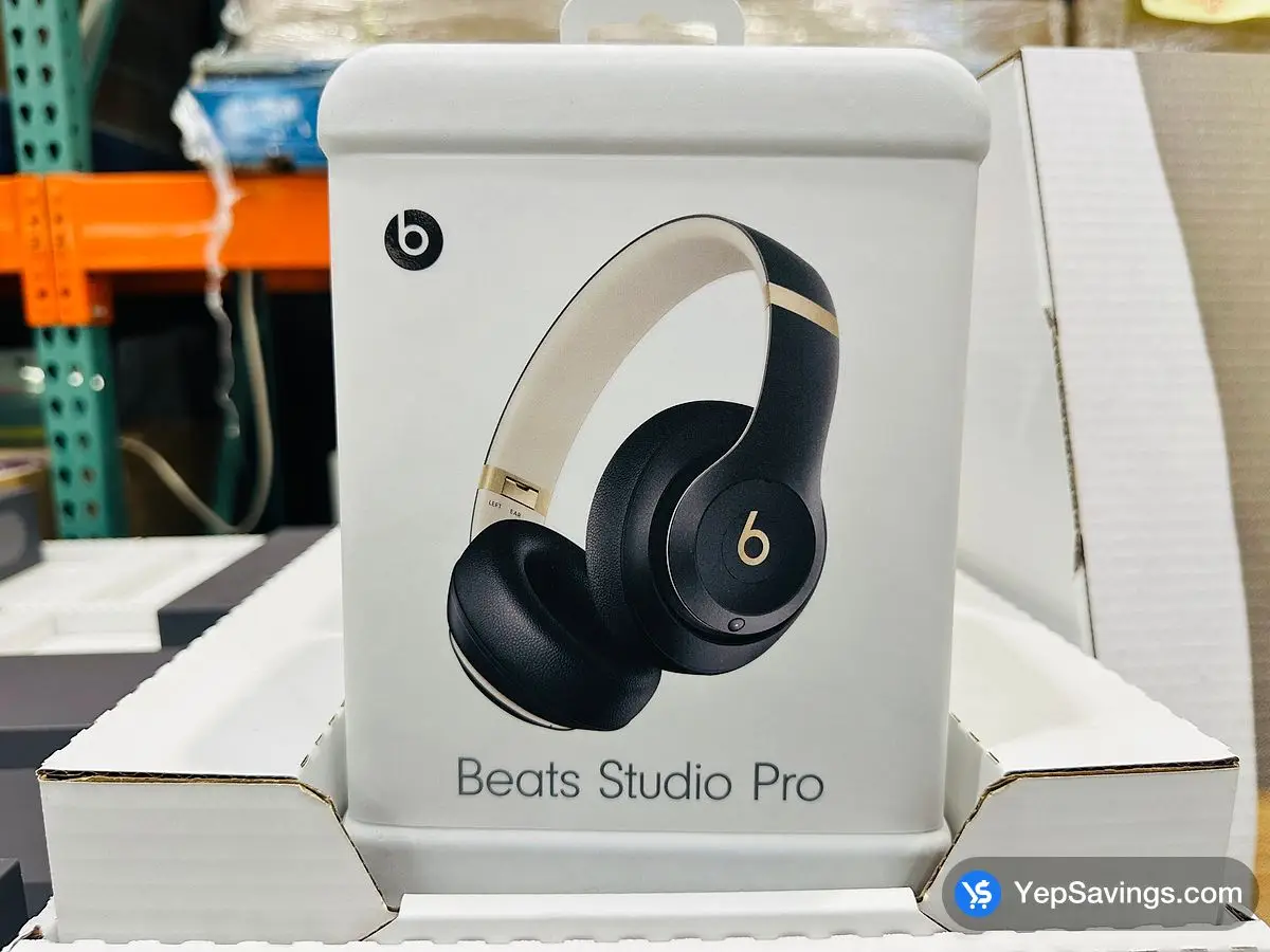 Costco BEATS STUDIO PRO BLACK & GOLD - Canada (ITM 1731100)