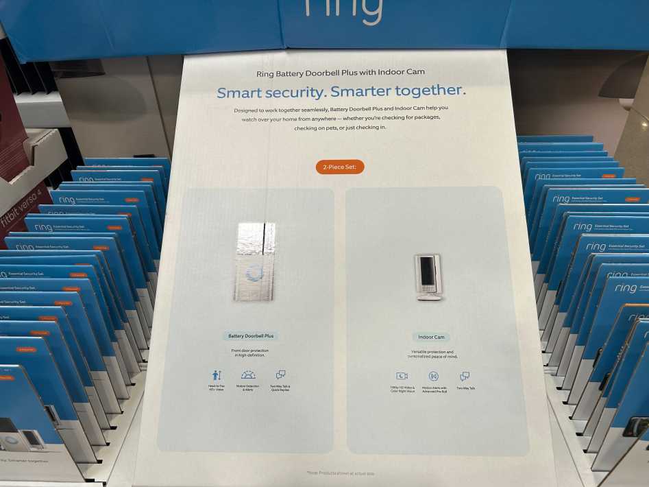 RING BATTERY DOORBELL 1536P INDOOR CAMERA ITM 1727160 at Costco