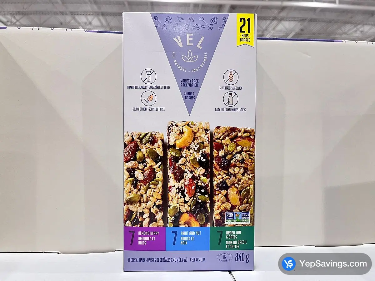 VEL VARIETY PACK 21 x 40 g ITM 3306245 at Costco