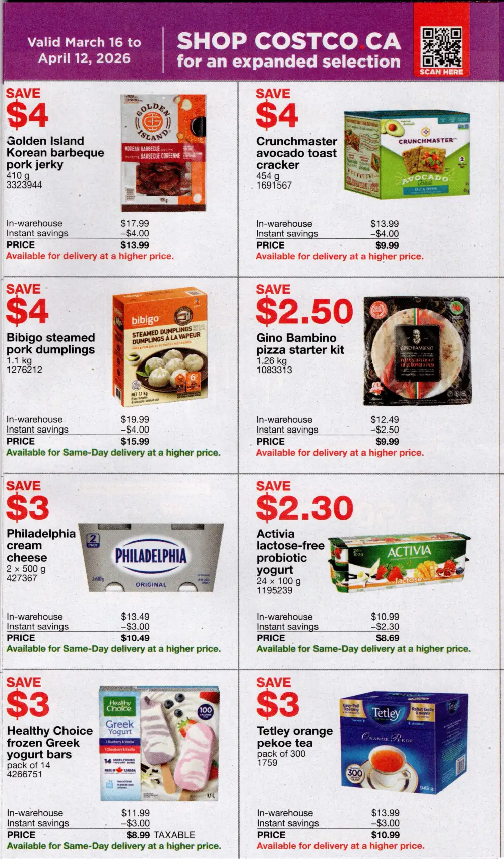 Costco flyer page 9